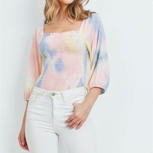 Tie Dye Body suit top - Picture 5 of 12